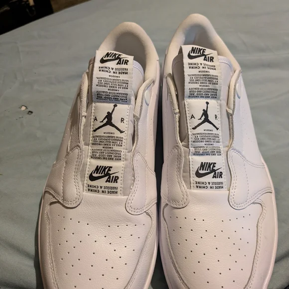 Nike White Minimalist Athletic Sneakers Nike Air Force One Low Triple White Sneakers 2021 Release  main image 4